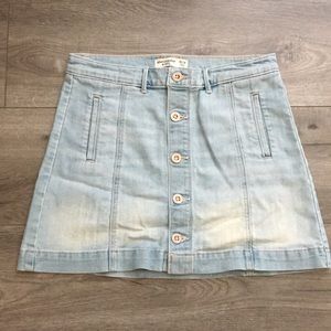 Abercrombie kids Jean Skirt